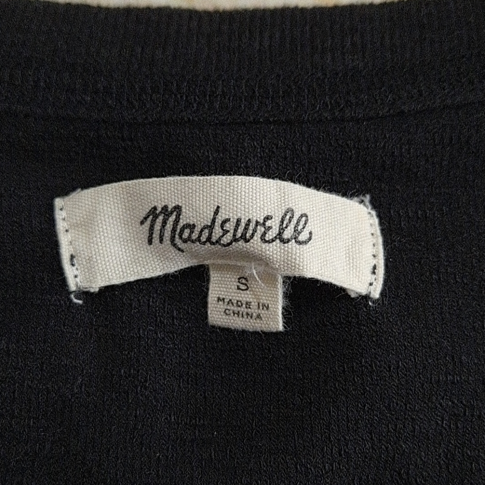 Madewell Black Timeoff Tank Top - Picture 5 of 9